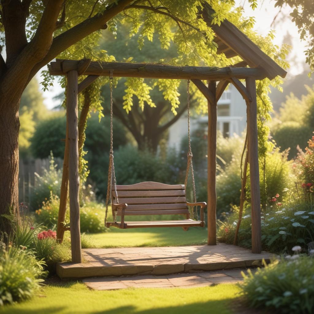 Качели и скамейки для дачи: разновидности, материалы и правила установки